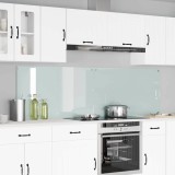 VidaXL Spate de bucătărie Alb 100 x 60 cm sticlă securizată 3415529