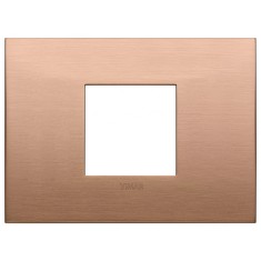 Rama Ornament 2M metal pentru doza de 3M Vimar Arke cupru periat 19652.11