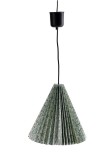 Cumpara ieftin Lustra hartie origami verde maro 28 x 30,5 cm