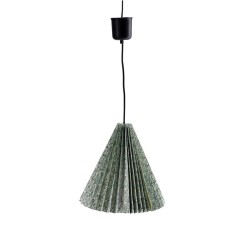 Lustra hartie origami verde maro 28 x 30,5 cm