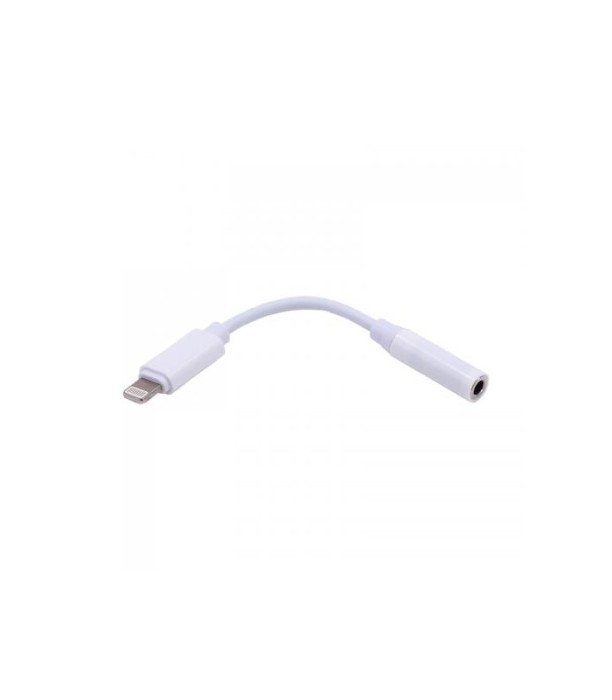 Cablu adaptor Lightning tata - STEREO Jack 3.5 mm mama 10cm Well