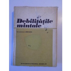 DEBILITATILE MINTALE de RENE ZAZZO , 1979