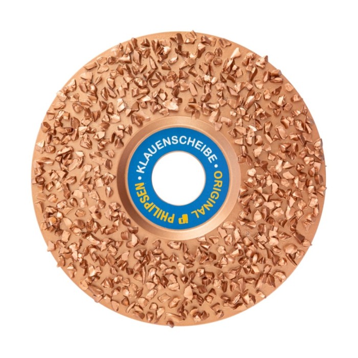 Disc abraziv pentru copite, densitate mare, IP PHILIPSEN, 125&nbsp;mm