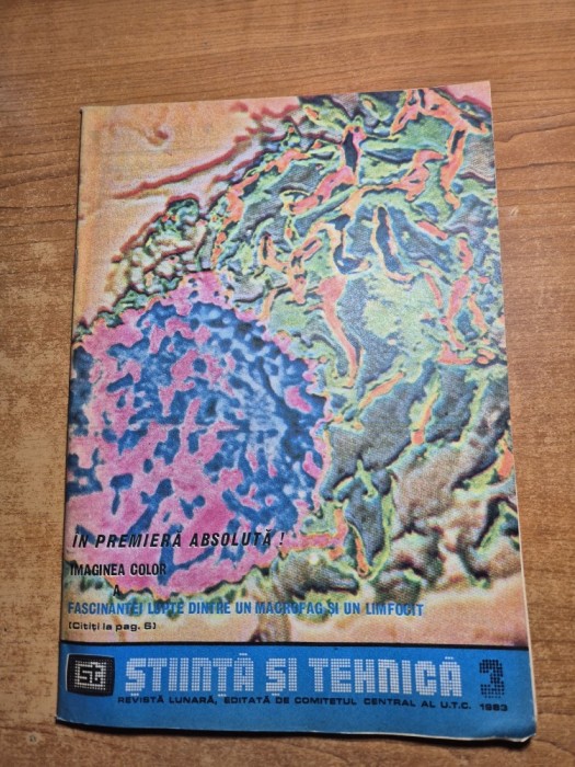 stiinta si tehnica martie 1983