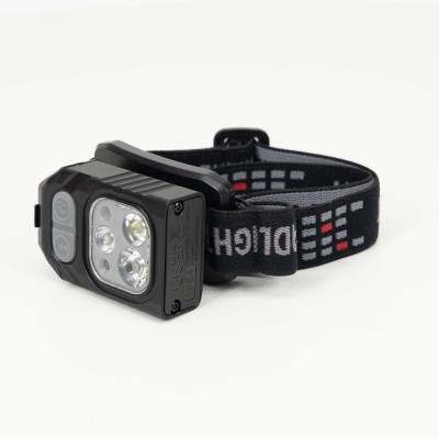 Aproape nou: Lanterna frontala PNI Adventure F76S cu led 1100lm din aluminiu cu acu foto