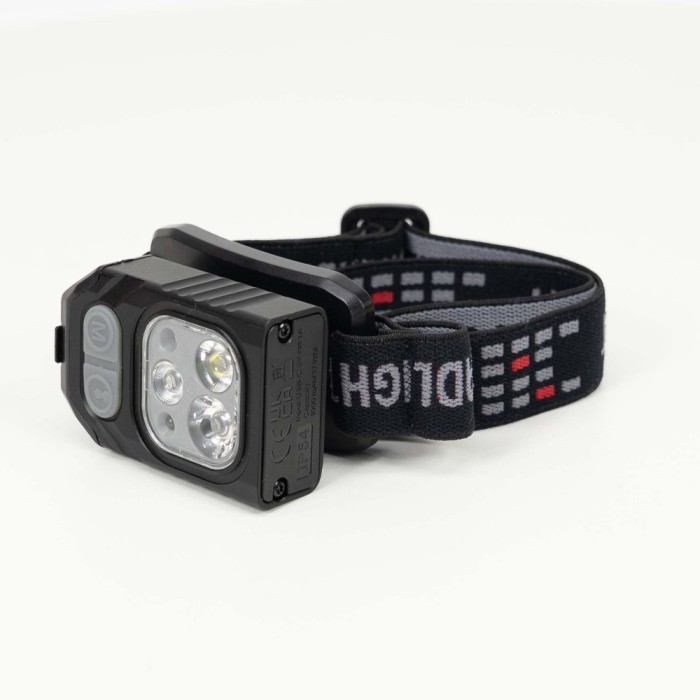 Aproape nou: Lanterna frontala PNI Adventure F76S cu led 1100lm din aluminiu cu acu