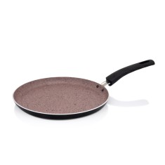 Tigaie pentru clatite Melodia Metalac, aluminiu, 25cm