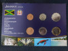 Seria completata monede - Jamaica 1996-2005 , 6 monede, America de Nord