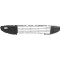 Grila bara protectie, spoiler Peugeot 206 (2_), 01.1998-04.2009, model: Sport, montare fata, Leistentyp, RapidAuto