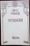 DINU MARES (1905-1944): VERSURI IN LB ROMANA &amp; FRANCEZA (1990, pref. MIHAI SORA)