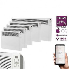 Convector electric de perete 3000W , termostat electronic , display led , WI-FI foto