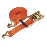 Chinga ancorare cu clichet, 5 cm latime x 10 m lungime, portocaliu