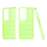 Husa pentru Honor X7b / X7b 5G / 90 SMART - Techsuit Wave Shield - Green