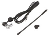 Antenă Auto Universală MTA 240mm AM/FM Tijă Cauciuc 2,5m