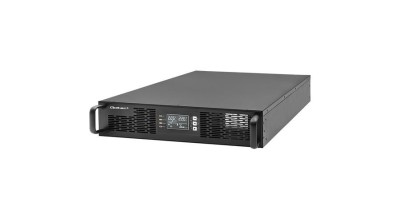 Sursă de alimentare ne&amp;icirc;ntreruptibilă UPS Qoltec pentru RACK | 2kVA | 2000W | Factor de putere 1,0 | LCD | EPO | USB | On-line foto