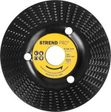 Disc raspel Strend Pro 125 mm pentru lemn, fin, pentru polizor unghiular