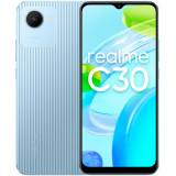 Telefon mobil C30, Dual SIM, 3GB RAM, 32GB, 4G, Lake Blue, Realme