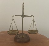 Balanta 1 - Balanta bijutier cu greutati - vintage - piesa de colectie