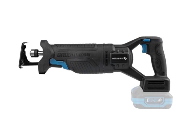 Fierăstrău coadă de vulpe H&Ouml;GERT TECHNIK 18V fără acumulator și &icirc;ncărcător