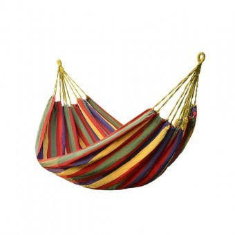 Hamac Strend Pro Ling, Bumbac, max. 200 kg, 240x160 cm foto