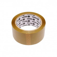 Banda adeziva scotch maro 48 mm x 40 m Vorel 75301