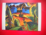 HOPCT 23032 UN SAT VERDE 1919-KARL SCHMIDT ROTTLUFF - CEHIA -CP PICTURA -NECIRCULATA
