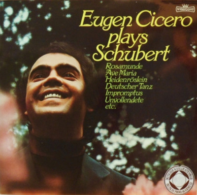 Vinil Eugen Cicero &amp;ndash; Plays Schubert (EX) foto