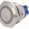 Intrerupator anti-vandalism, ON-ON, &Oslash;28mm, ONPOW - GQ28-11ZE/R/12V/S