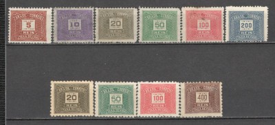 Brazilia.1919 Porto-Cifra inramata GB.94 foto
