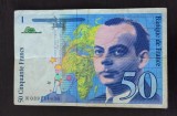 Bancnota Franta - 50 Francs 1997