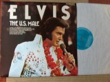 elvis presley the u.s. male 1975 disc vinyl lp muzica rock pop r&#039;n&#039;r RCA Camden rcords made in UK NM