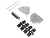 Conector D-Sub MH CONNECTORS 25 Pini, Mufa Tata, Montare pe Cablu, Unghi Drept