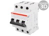 &Icirc;ntrerupător de supracurent ABB 400VAC 20A 3 Poli Tip D