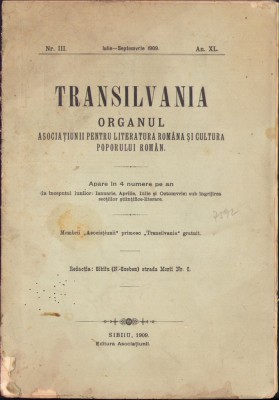 HST C1204 Revista Transilvania III/1909 foto