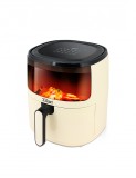 Cumpara ieftin Friteuza cu aer cald Zilan ZLN9984, 1500W, 5L, 200&deg;C, Display LED, 12 programe, Crem