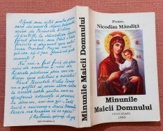 Minunile Maicii Domnului. Editura AGAPIS, 1995 - Nicodim Mandita foto