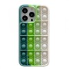Husa de protectie flippy pop it compatibila cu apple iphone 13 pro max,model 3,multicolor