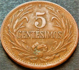 Cumpara ieftin Moneda exotica istorica 5 CENTESIMOS - URUGUAY, anul 1948 * cod 2192 B, America Centrala si de Sud