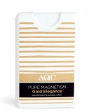 Apa de toaleta de buzunar Pure Magnetism Gold Elegance, 20ml, AQC Fragrances
