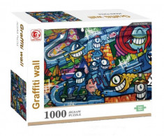 Puzzle 1000 piese - Perete graffiti foto