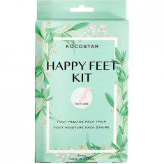 Set de masti pentru picioare Foot Moisture Pack, 3 bucati, Kocostar