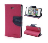 Toc FlipCover Fancy Sony Xperia M2 PINK-NAVY