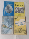 LOT 4 CARTI ISTORIE-IN CAUTAREA EROILOR + IALTA + ROMANII ORIGINEA,TRECUTUL....