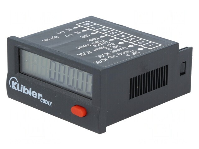 Contor electronic timp consumat LCD 48x24x48mm