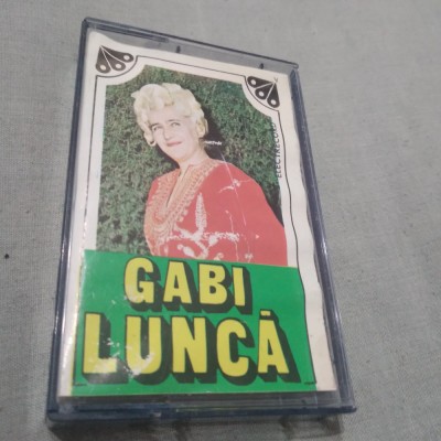 CASETA AUDIO GABI LUNCA RARA!!! ELECTRECORD foto