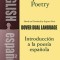 Introduction to Spanish Poetry