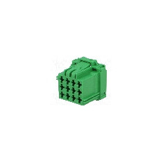 Conector auto, Multiple Contact Point (MCP) 2,8, 12 pini, TE Connectivity - 8-968972-1