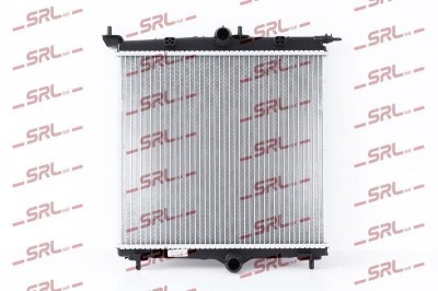 Radiator Opel Corsa F; Peugeot 208, motor: 1.2, 1.2 Turbo, 1.5 D, EV, intrare/iesire conectare rapida, 408x380x16, SRLine, Aluminiu/ Plastic brazat, foto