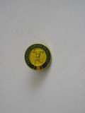 QW9 N5 78 - insigna - sport - haltere - Federatia romana de haltere, Romania de la 1950