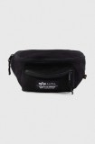 Alpha Industries borsetă Torba Alpha Industries Big Waist Bag 126909 03 culoarea negru 126909.03-black